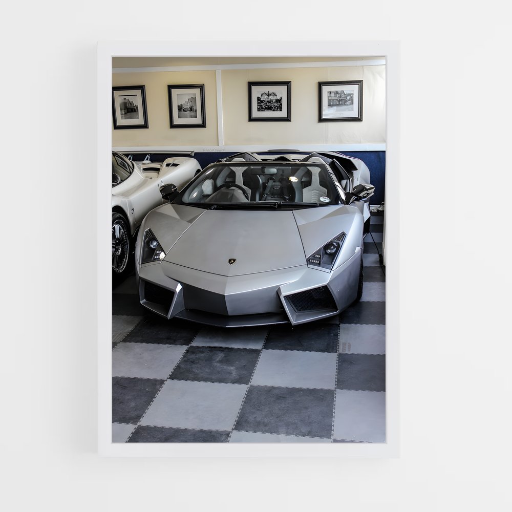 Poster Garage Élite – affiche Lamborghini (vue 3)